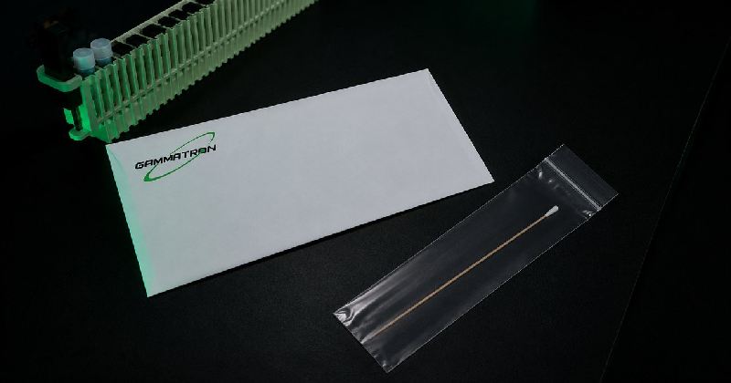 Gammatron leak test kit - swab and return envelope